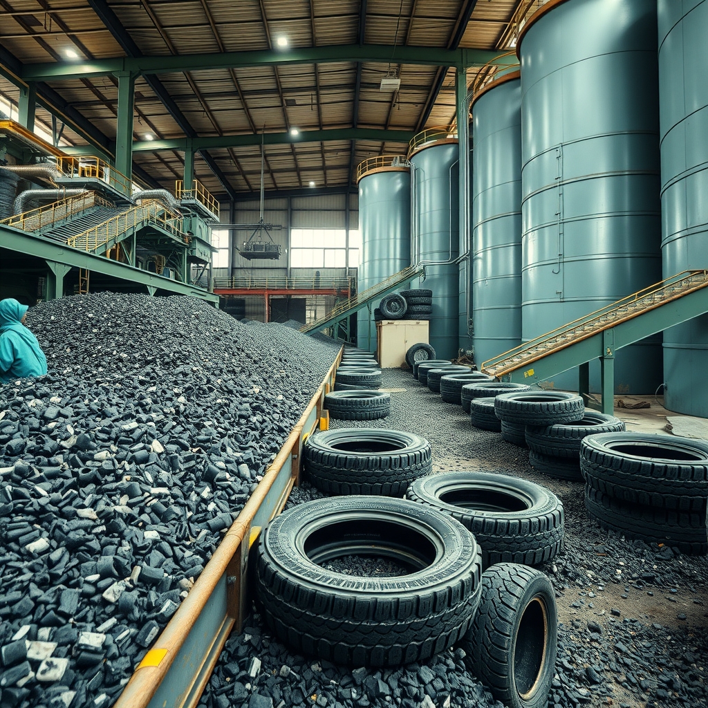 Waste tyre EPR compliance: Tyre recycling process in India