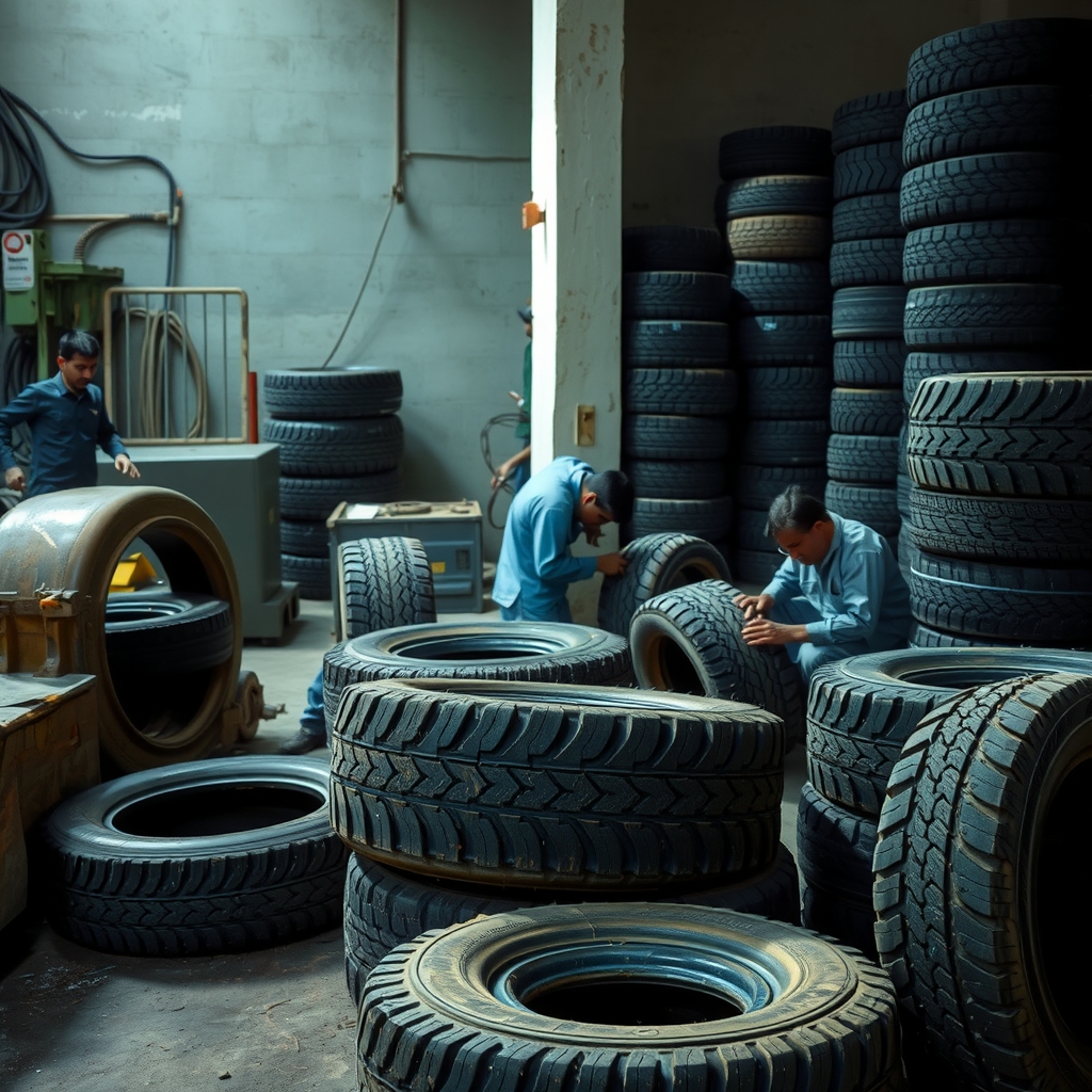 Retreading operation – waste tyre EPR compliance in action